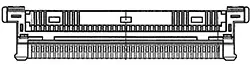JAE Crimping Connector LCD Wire Harness Assembly